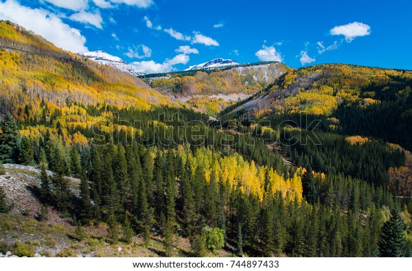 Mountain Pass Ouray County Colorado Stock Photo 744897433 | Shutterstock