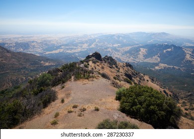 Mountain and peak