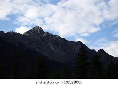 Mountain Peak Clouds Sky