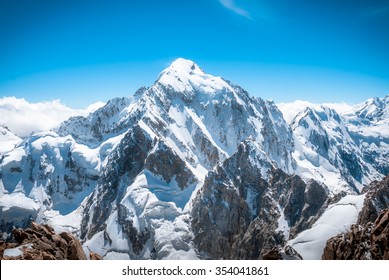 Mountain Peak. Everest. National Park, Nepal.

