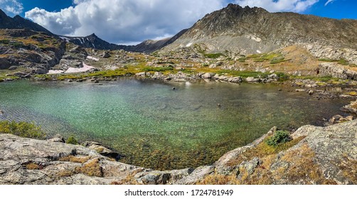 Mountain Pond In Arapaho National Forest In Colorado