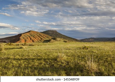 Mountain Ranch Landscape In Colorado - Red Mountain Open Space