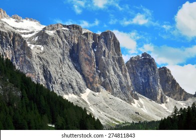 Mountain range, Dolomites, Italy - Powered by Shutterstock