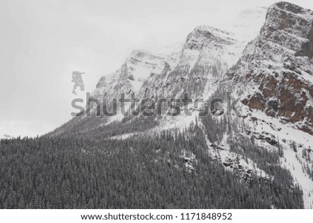 Similar – Image, Stock Photo Bow Glazier / Bow Glacier