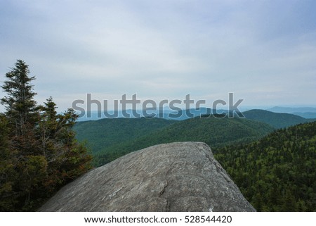 mountain range view for mount sutton