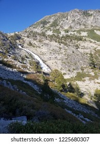 Mountain Range Waterfall
