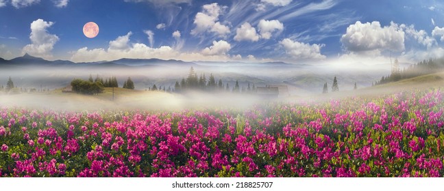 Mountain ranges of Ukraine with high alpine peaks and picturesque villages of the Carpathian attract tourists, sportsmen and artists with its beauty, naturalness, closeness to nature