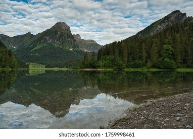 mountain reflected in the lake