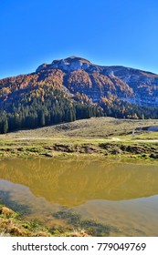 mountain reflected in the lake