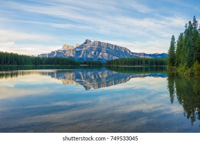 Mountain Reflection in Gorgeous Lake