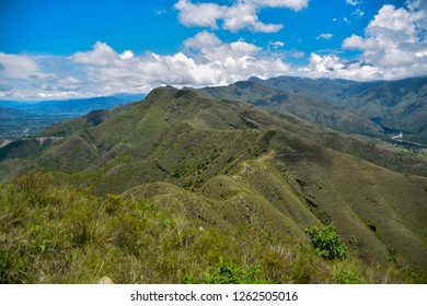 Mountain Ridge In Tarija Bolivia