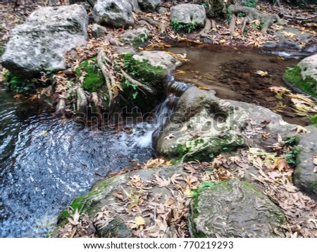 mountain river Amud