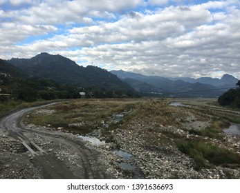 mountain and the river view