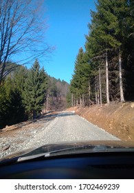 Mountain Road In Kozara Mountain Bosnia And Herzegovina