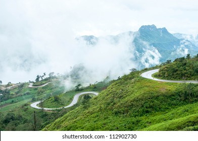 Mountain Road ,Thailand