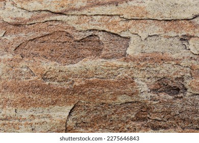 Mountain rock texture  Natural brown slate granite slab marble stone ceramic seamless tile rough surface background  Architecture grunge modern abstract style element  Close  up  copy space