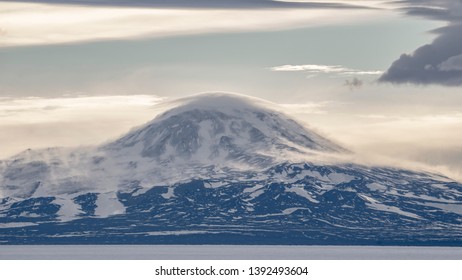 Mountain Scene Near Mcmurdo Station Antarctica