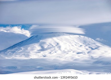 Mountain Scene Near Mcmurdo Station Antarctica