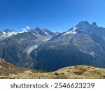 Mountain Scenery Europe Chamonix Swiss