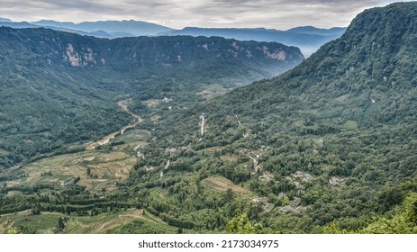 Mountain Scenery In Southwest China