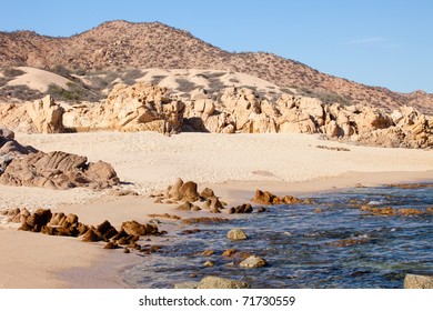 Mountain And Sea In Cabo San Lucas, Mexico