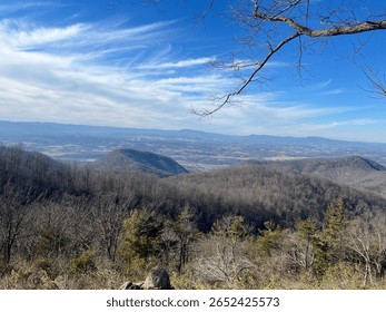 Mountain side from the blueridge