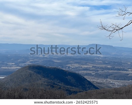 Mountain side from the blueridge