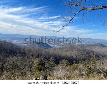 Mountain side from the blueridge