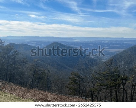Mountain side from the blueridge