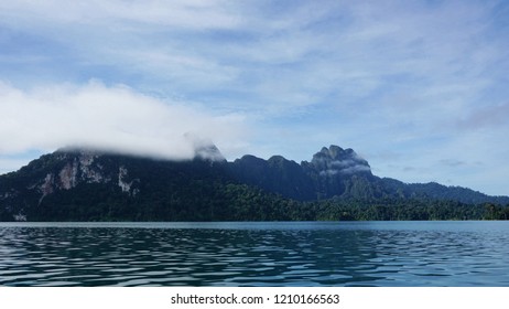 Mountain and sky