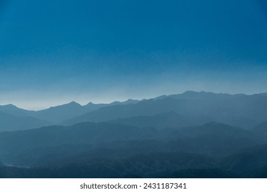 the mountain with sky background