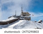 Mountain station on the Parpaner Rothorn in Switzerland