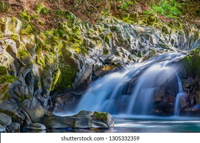 A Mountain Stream Of Amagi In Izu Shizuoka Prefecture