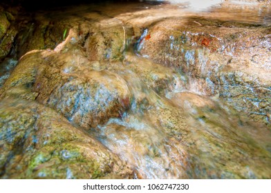 Mountain stream flow
