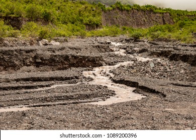 Mountain Stream With Sediment