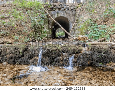 Similar – Running water and bridge