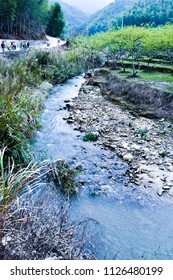 In the mountain streams