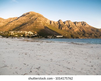 Mountain In Sun Set, Cape Town