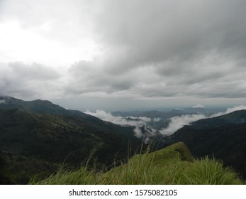 Mountain Top View. From Top Of The Mountain In Badulla District