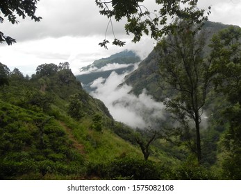 Mountain Top View. From Top Of The Mountain In Badulla District