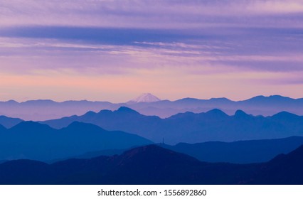 mountain top viewing Mt.Fuji at Morning  - Shutterstock ID 1556892860