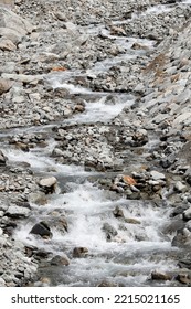 Mountain Torrent. French Alps.  France. 