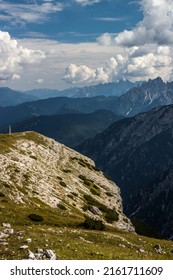 Bergwanderweg Tre Cime di Lavaredo in den Dolomiten