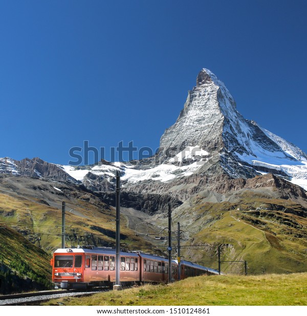 Matterhorn Zermatt Train Matte