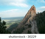 Mountain view from Boulder, CO