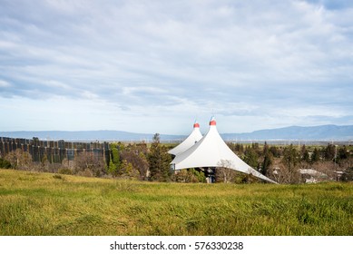 Mountain View, CA/USA December 31, 2016: Shoreline Amphitheatre At Mountain View