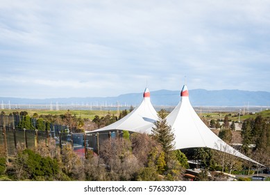 Mountain View, CA/USA December 31, 2016: Shoreline Amphitheatre At Mountain View