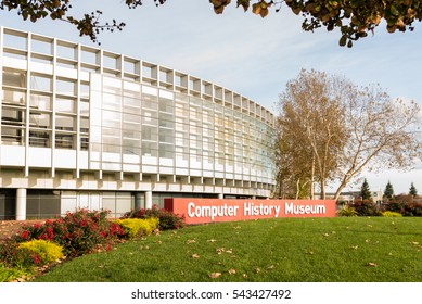 Mountain View, Ca/USA November 27, 2016: Computer History Museum Building