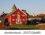 Mountain View Farm 1883, Red Barns, East Burke, Vermont, USA