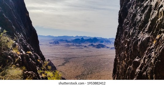 Mountain View At Palm Canyon In The KOFA National Wildlife Refuge